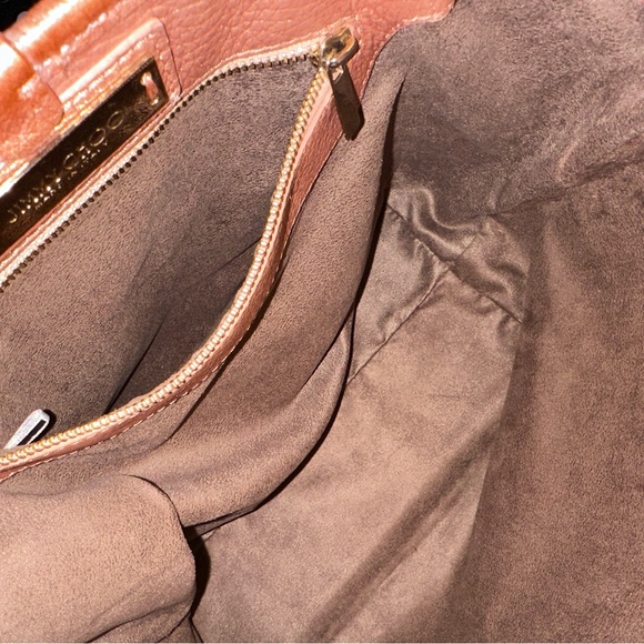 JIMMY CHOO Sasha Star Studded Tote W/ COA - Picture 13 of 17